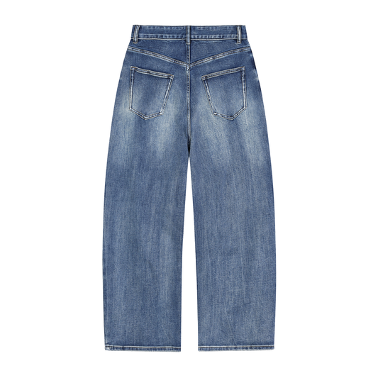 Sun Fade Heavyweight Denim Jeans - MF Clothing