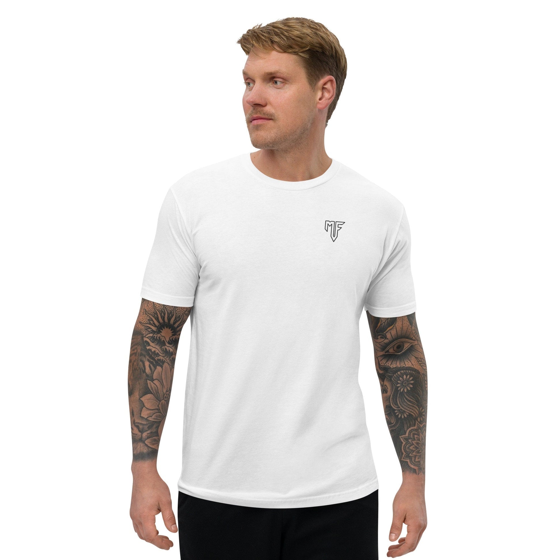 Men's MF White Tee - MF Clothing