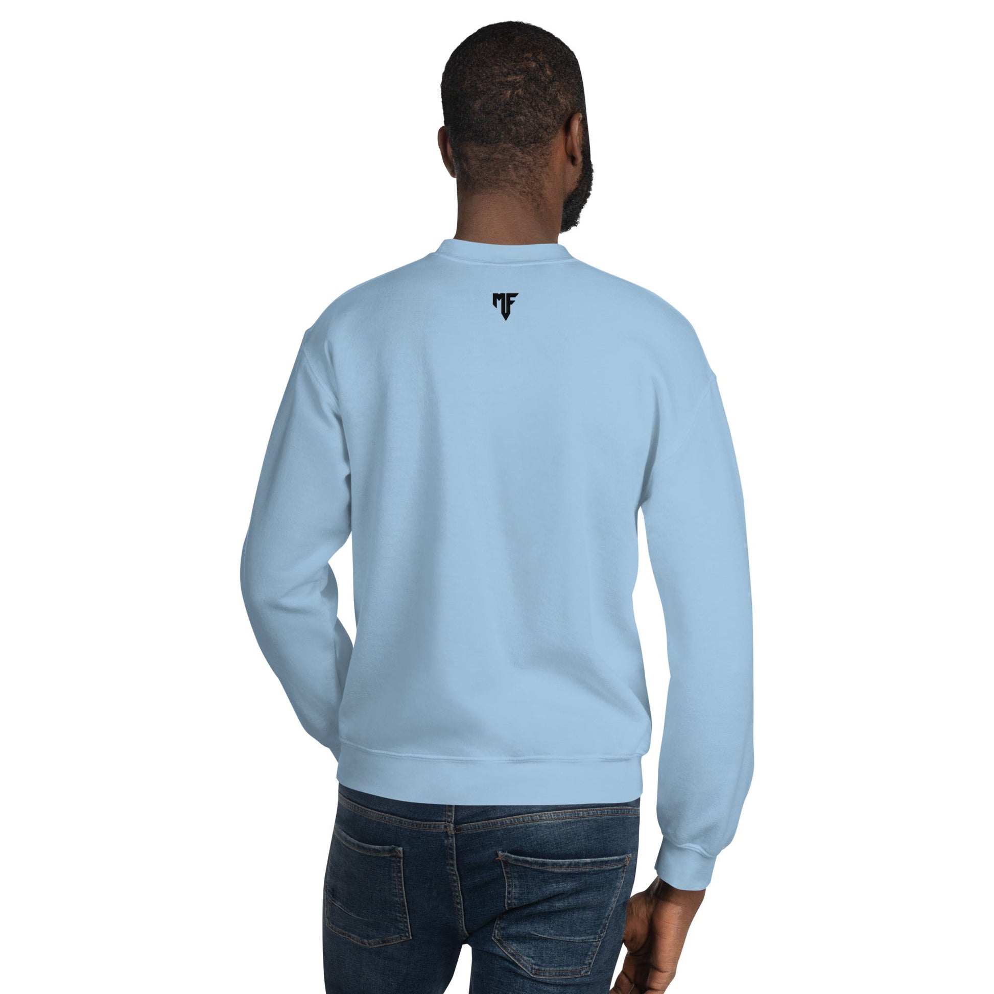 Unisex MF Central Embroidered Sweatshirt - Light Colours - MF Clothing