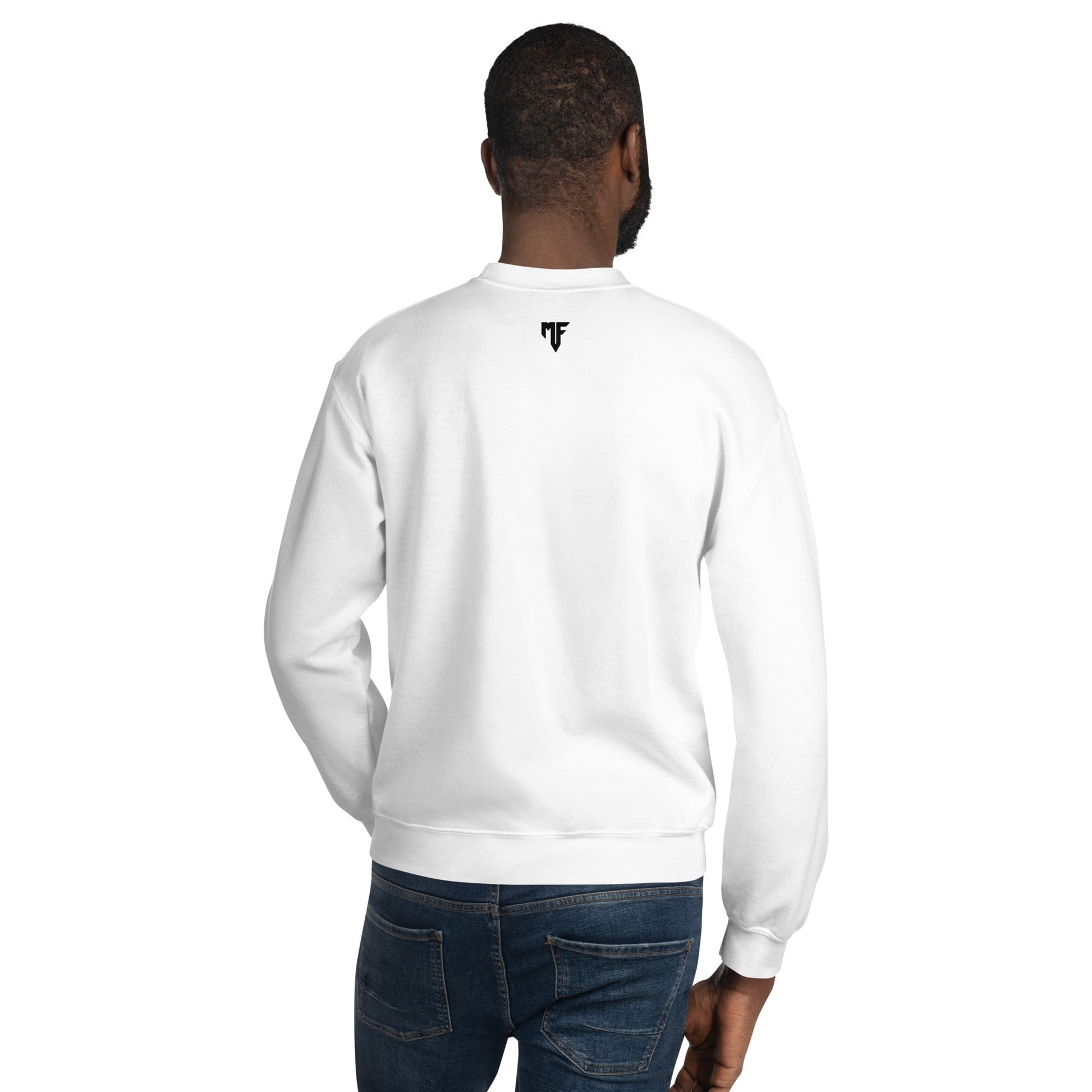 Unisex MF Central Embroidered Sweatshirt - Light Colours - MF Clothing